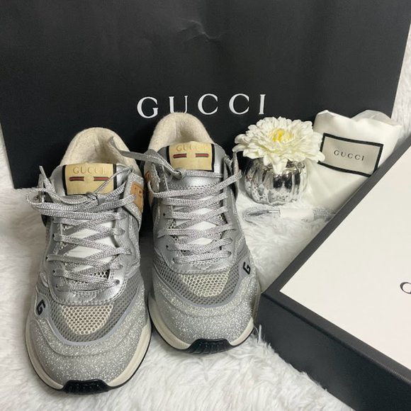 GUCCI ULTRA PACE LOW TOP SNEAKERS - Authentic - Picture 7 of 14